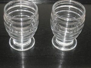 ●　グラス　なみなみ　グラス　　2個セット　(ss5)
