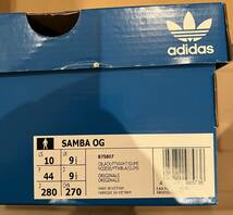 国内正規品 atmos購入 adidas SAMBA OG アディダス サンバ サンバOG US10 28 28.0 超美品 SAMBAOG _画像4