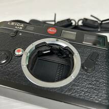 ☆ジャンク Leica ライカ M6 レンジファインダー フィルムカメラ シルバークローム ボディのみ(中古品/現状品/保管品)☆_画像5