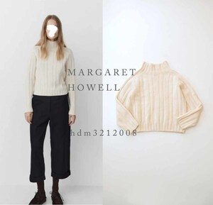 MARGARET HOWELL マーガレットハウエル HIGH NECK RIBBED JUMPER ハイネックリブニット #52