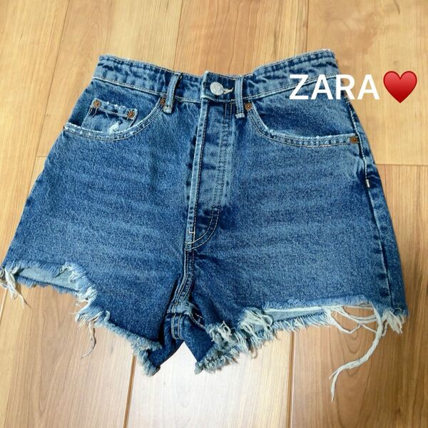 ZARA デニムショートパンツ