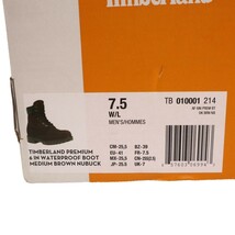 Timberland / 6inch Premium WP Boot ティンバーランド 6インチ プレミアム ウォータープルーフ ブーツ 010001 表記サイズ7.5_画像9