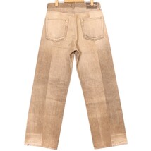 未使用品 OUR LEGACY / THIRD CUT - DIGITAL DUAL SAND DENIM アワーレガシー ジッパーフライ デニム パンツ M4225TDD 表記サイズ29_画像2