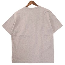 A VONTADE × BEAMS F アボンタージ ビームス エフ ポケット Tシャツ 半袖 カットソー グレー 表記サイズL_画像2