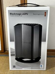 Blackmagic eGPU RADEON PRO 580 外付けGPU USED