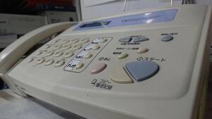 ブラザー ファクス電話機　　FAX 210　 感熱ロール紙 付き　　ロール紙オートカッター　　中古