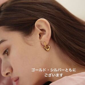 ニュアンスハートフープピアス cene ピアス リング ネックレス iena unitedarrows roku drawer
