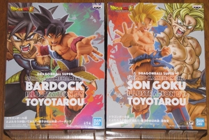 　新品未開封　ドラゴンボール超 とよたろうが描いてみた！！ 親子かめはめ波 孫悟空 バーダック フィギュア 2種セット