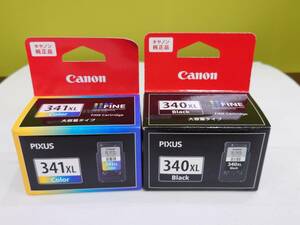 56888 CANON キャノン インクカートリッジ PIXUS BC-340XL BC-341XL ブラック イエロー 未開封