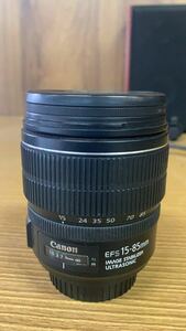 Canonキャノン　EFS15-85ｍｍ　F3.5-5.6　IS USM　中古（ジャンク扱い）