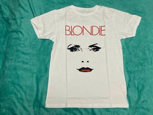 BLONDIE ブロンディ Tシャツ M 白 バンドT ロックT Parallel Lines Eat to the Beat Autoamerican