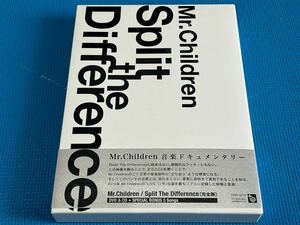 Mr.Children ミスチル DVD＋CD Split the Difference ドキュメンタリー ミスターチルドレン 桜井和寿 