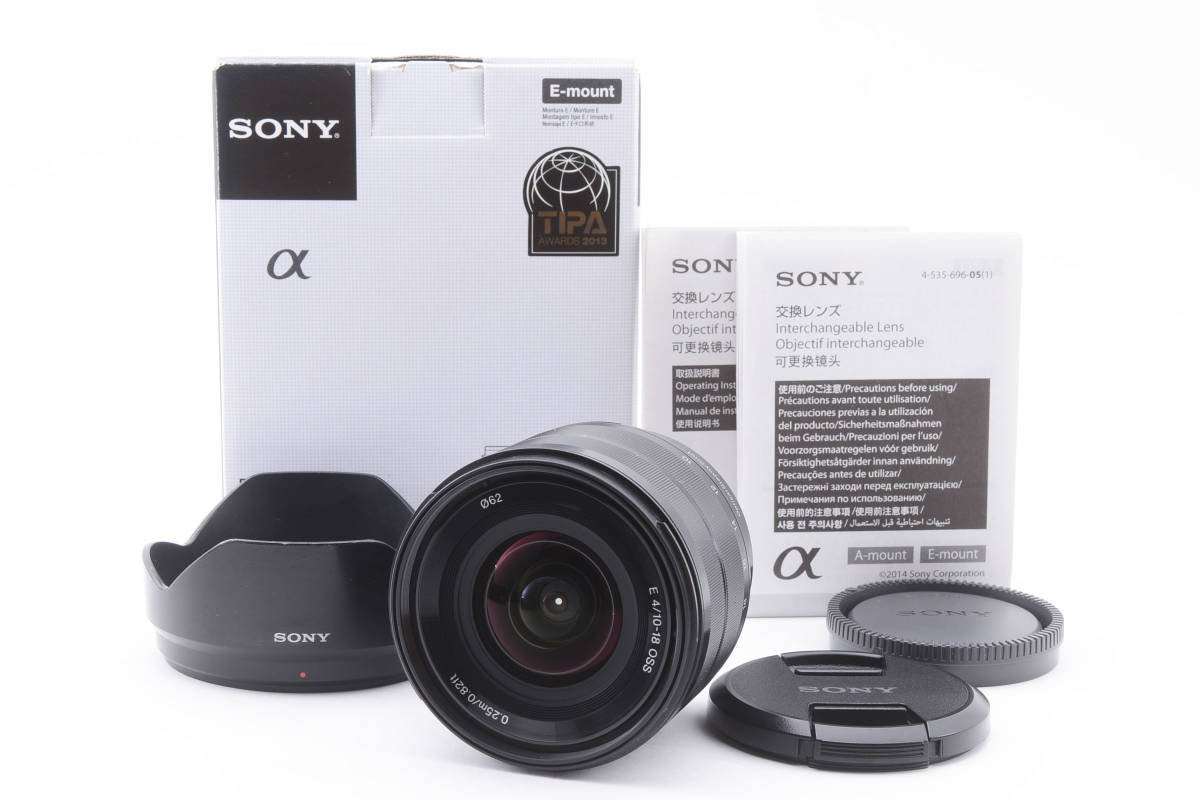 Yahoo!オークション -「sonyソニー e 10-18mm f4 oss sel1018」の落札