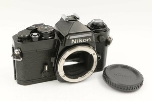 《動作保証》 Nikon ニコン FE ブラック 35mm フィルム 一眼レフ カメラ ボディ