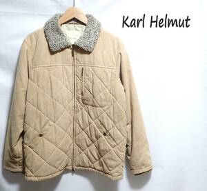 ☆Karl Helmut　☆カールヘルム　☆ピンクハウス　☆中綿ジャケット　☆アウター　☆ベージュ系　☆メンズ　☆ユニセックス　☆M