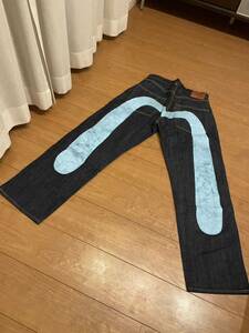 エヴィス EVISU 大黒　ブルー　No.2 lot.2001 32X35