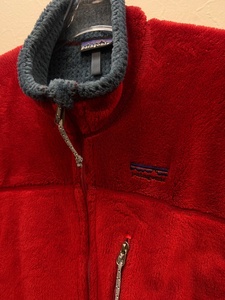 希少 2002年 Patagonia パタゴニア R4 ベスト L レッド 山刺繍タグ R51123