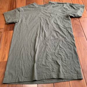 沖縄 米軍放出品 DUKE Tシャツ トレーニング　ランニング　OD MEDIUM (管理番号BC202)