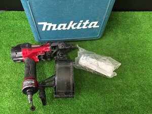 【ジャンク品】★makita(マキタ) サイディング用高圧エア釘打機 (シート釘[逆巻]50㎜) AN510HS　T-SO　ITFZNKATS8TC