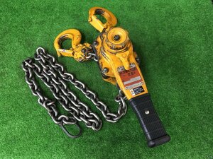 【中古品】KITO(キトー) レバーブロック L5形 LB 2.5t x 1.5m LB025 L5 T2301 ITV48LKBVQ5T