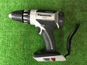 【中古品】★Panasonic 充電ドリルドライバー レッド EZ7442 ※本体のみ T4402 ITSZMFZ332A0