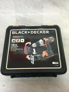 【中古品】ブラックアンドデッカー(BLACK+DECKER) マルチツール ベーシック 18V EVO183B1　ITXFZU17ZUWI　T3610