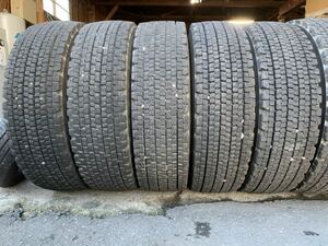 バリ山 スタッドレス 5本セット ブリヂストン W900 245/80R17.5 133/131J 2021年