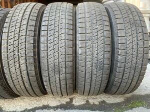 バリ山 スタッドレス 4本セット ブリヂストン ブリザック VRX2 155/65R14 2021年