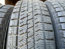 バリ山 スタッドレス 4本セット ブリヂストン ブリザック VRX2 155/65R14 2021年_画像5