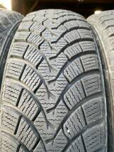 バリ溝 スタッドレスタイヤ 4本セット ファルケン ESPIA W-ACE 155/65R14 _画像3