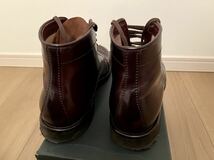 ALDEN TANKER BOOTS CORDVAN オールデン タンカー ブーツ コードバン 4540H バーガンディ military last ミリタリー ラスト 8 1/2 D _画像4