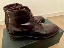 ALDEN TANKER BOOTS CORDVAN オールデン タンカー ブーツ コードバン 4540H バーガンディ military last ミリタリー ラスト 8 1/2 D _画像3