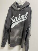 SAINTMICHAEL セントマイケル 21AW HOODIE FOCUS フーディー フォーカス ロゴ プルオーバー パーカー_画像1