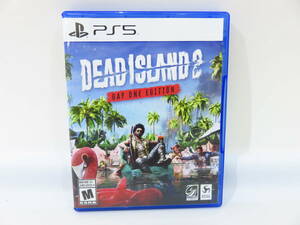 d8741k ［送料250円］【中古】 PS5 ソフト DEAD ISLAND2 DAY ONE EDITION デッドアイランド2 北米版 [042-231114]