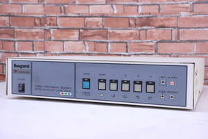 Ikegami 映像4分割ユニット Video Information System MVS-4C DIGITAL QUAD UNIT■(R1035)