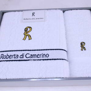 未使用! ギフト品 Roberta di Camerino タオルセット オーミケンシ 日本製 綿100パーセント■(F8291)の画像4