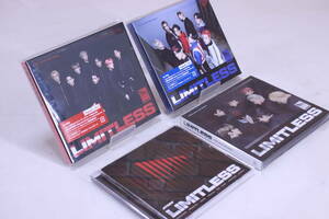 ATEEZ CD 4枚セット JAPAN 2ND SINGLE LIMITLESS 日本コロンビア 中古現状品 カバー無し■(F8322)