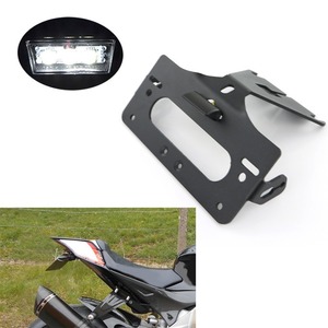 Aprilia アプリリア RSV4 2009-2021 TUONO RS4 125 RS4 50 2011-2021 LED ナンバープレートライト付き ナンバープレートキット