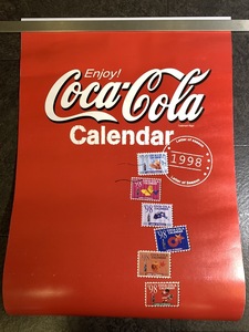 『コカ・コーラ カレンダー 1998年 7枚綴』