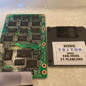 KORG EXB-MOSS 音源ボード Z1サウンドディスク付き シンセサイザー　音源モジュール