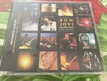 PROMO・プロモ・販促盤【CDアルバム】01年「One Wild Night」Bon Jovi（ボン・ジョヴィ）＊ライブアルバム　全１５曲収録_画像2