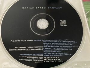販促盤・プロモ・レア【CDシングル・CDS】95年 全米1位・全英4位 「Fantasy」Mariah Carey（マライア・キャリー）