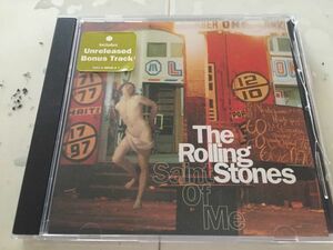 ２曲入【CDシングル・CDS】98年 全米94位・全英26位「Saint Of Me」 The Rolling Stones （ザ・ローリング・ストーンズ）