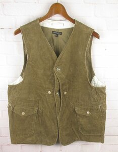 MAJ22948 ENGINEERED GARMENTS エンジニアードガーメンツ upland vest コーデュロイ ベスト L