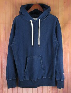 AW7928 Champion チャンピオン リバースウィーブ スウェットパーカー インディゴ LARGE