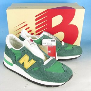 LYF15271 NEW BALANCE ニューバランス M990GG1 スニーカー USA製 US 8 1/2 /26.5cm 未使用の画像1