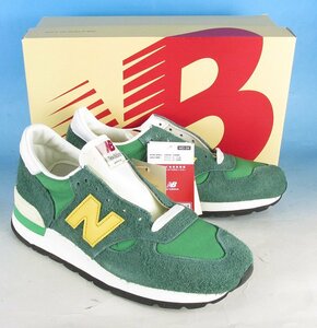 LYF15271 NEW BALANCE ニューバランス M990GG1 スニーカー USA製 US 8 1/2 /26.5cm 未使用