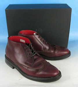 FF15221 REGAL リーガル SHOE＆CO. ブーツ 914S ウィングチップ 26 バーガンディ 美品