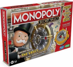 送料無料 Monopoly Secret Vault Board Game モノポリー ボードゲーム 