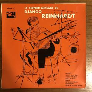 レア盤　人気盤DSMカバ-　DJANGO REINHARDT/LE DERNIER MESSAGE DE /The Great Artistry of（MGC-516の 仏オリジナル盤）　